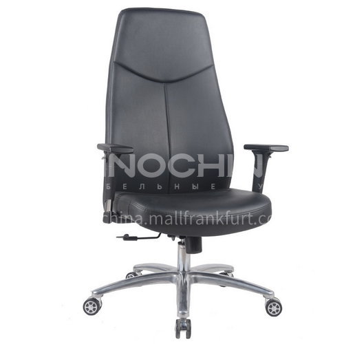 CX-AM1706 A B C High-end fashion leather cushion metal office chair with wheels tripod